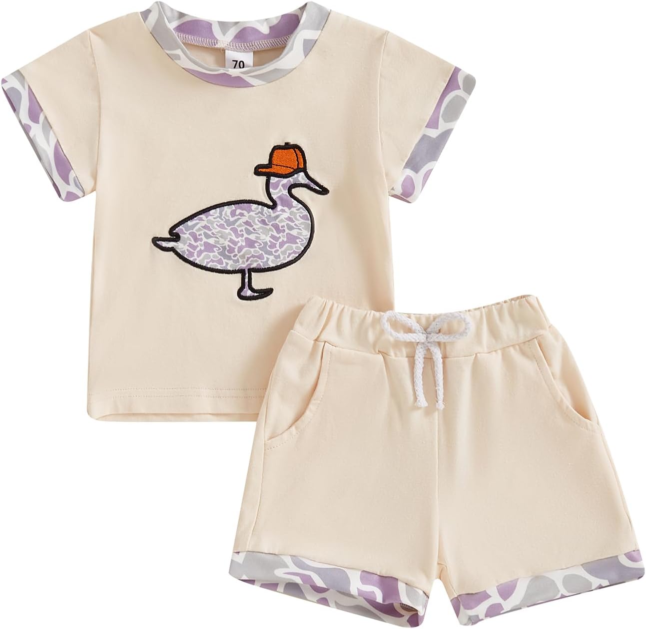 Bagilaanoe Toddler Perfect Duck Summer Outfit