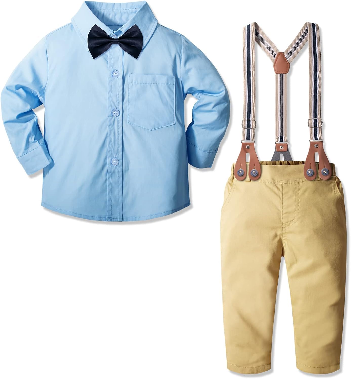 Yilaku Toddler Boys Casual Outfit Set