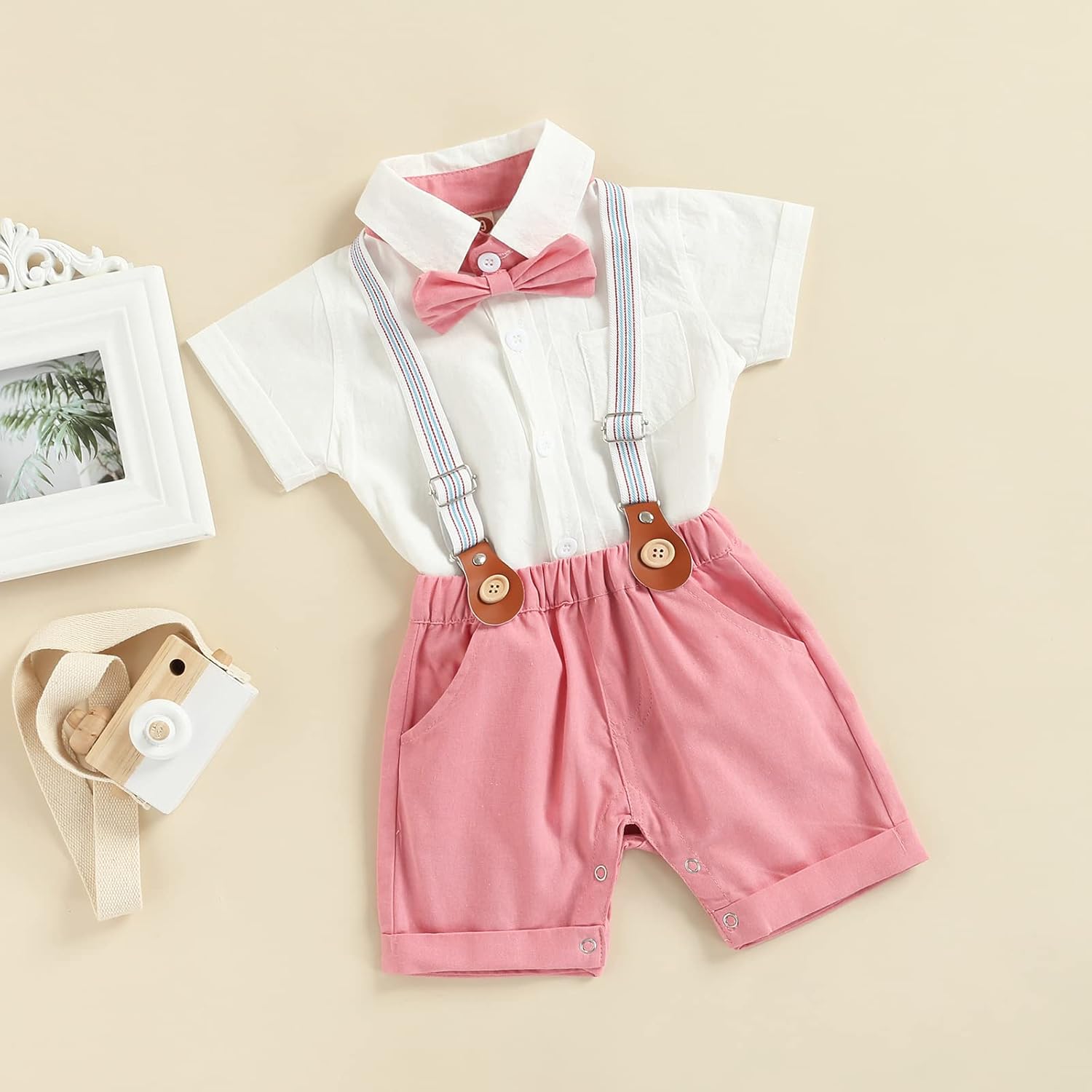 Summer Baby Gentlemans Outfit