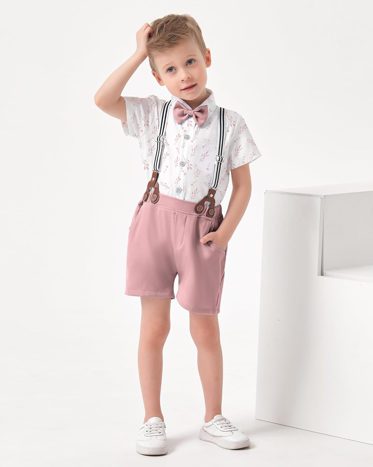 Toddler Baby Boy Outfits 1-6T Boys Dress Clothes Set