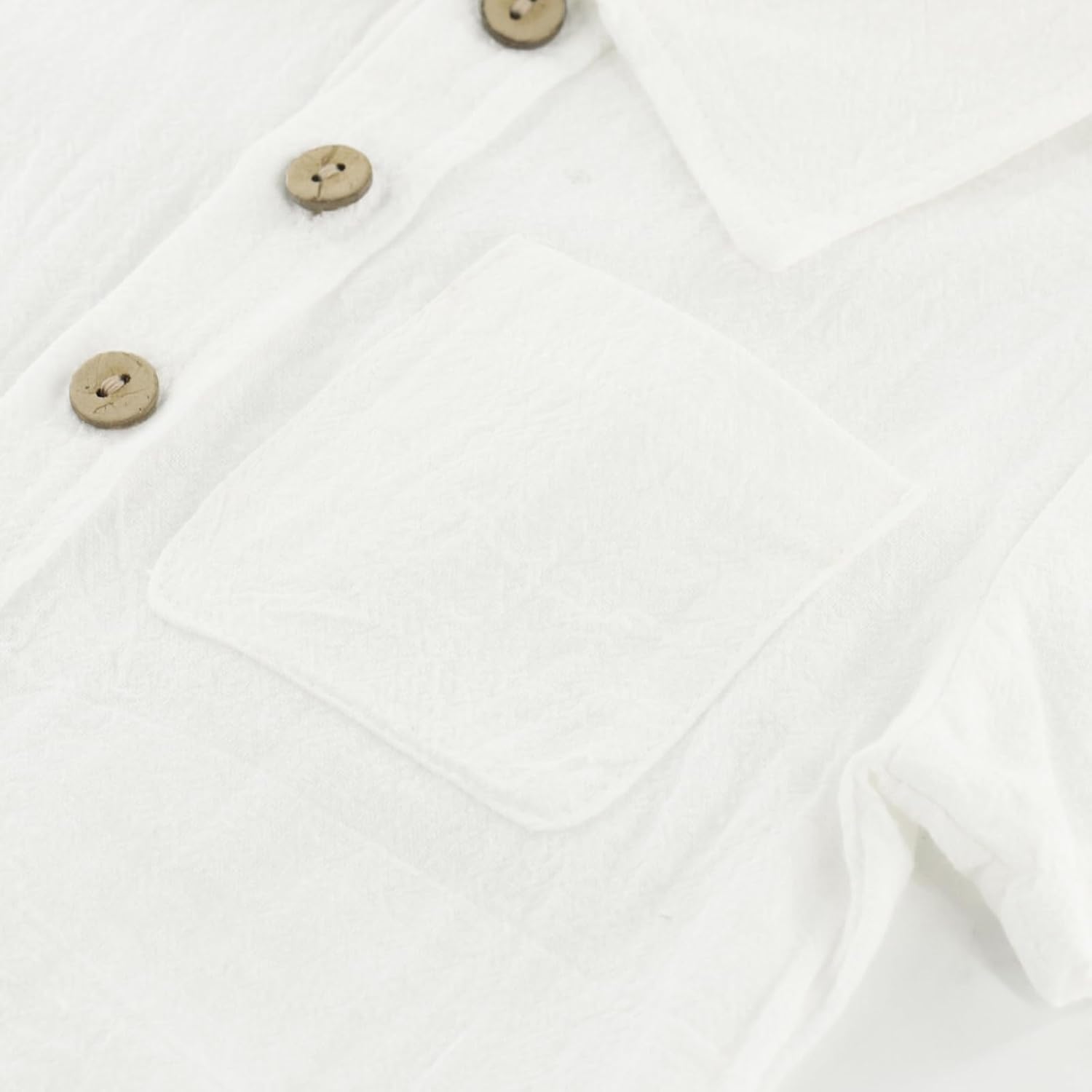 POBIDOBY Linen Short Set for Boys