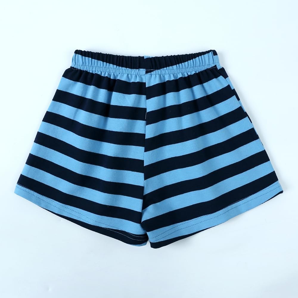 Kids Tales Striped Crewneck Outfit for Toddlers