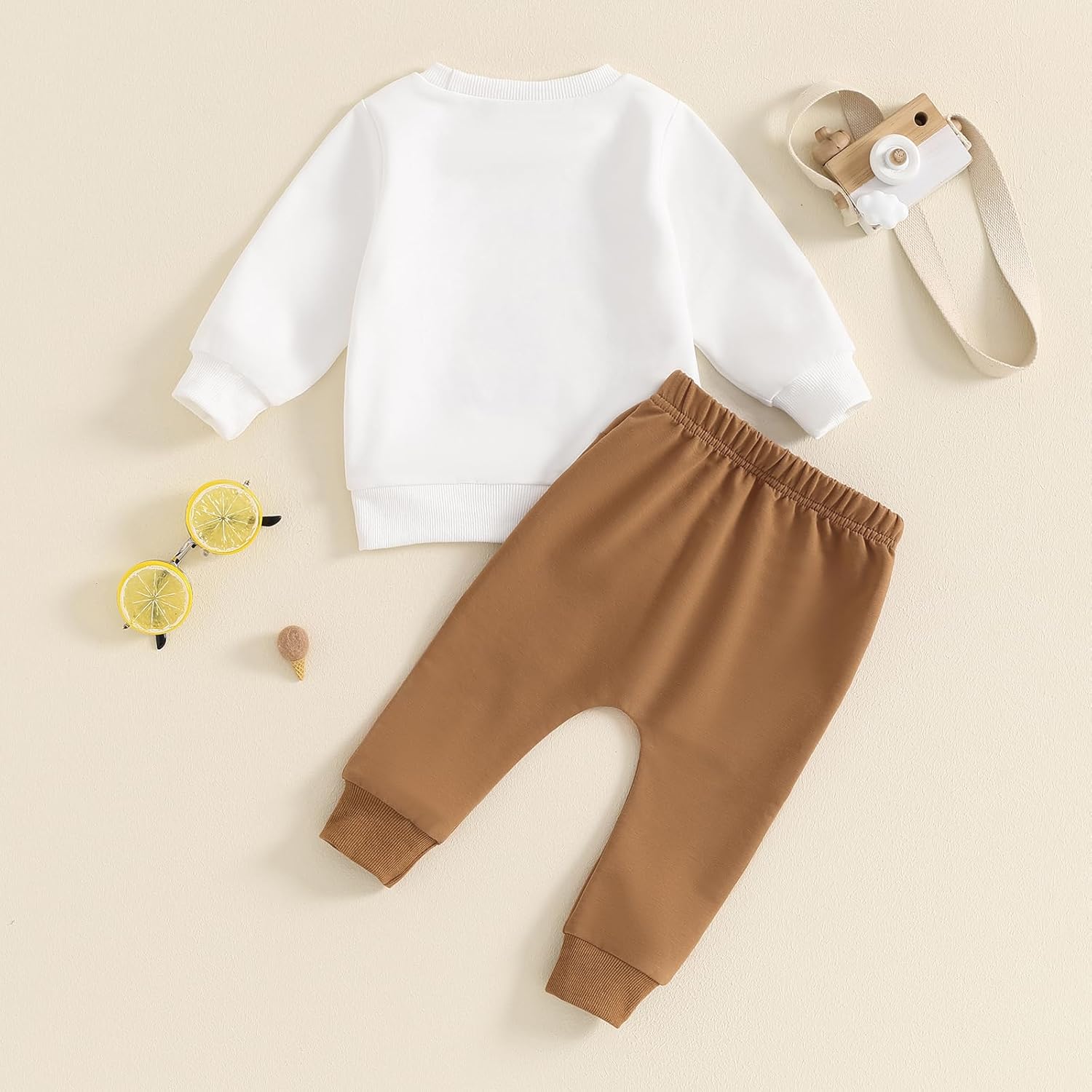 Perfect Toddler Tractor Farm Sweater Pants Set
