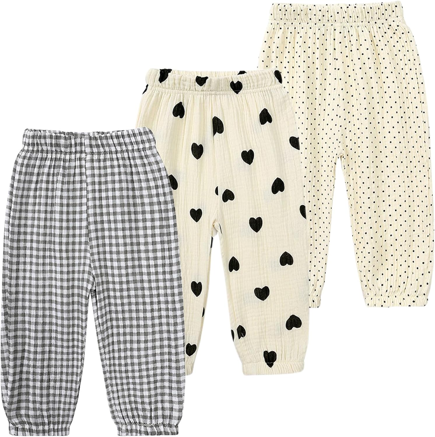 Kids Elastic Basic Harem Trousers Unisex