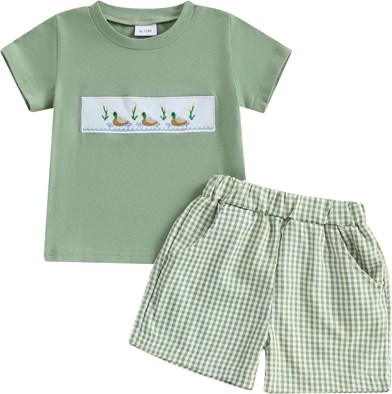 Licupiee Toddler Boys Duck Outfit - Soft Summer Essentials