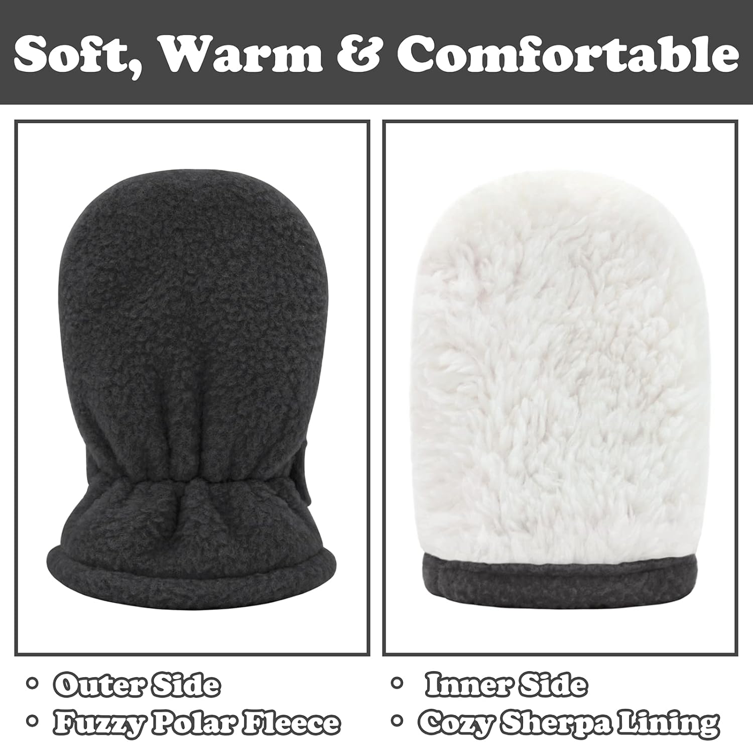 Sarfel Winter Gloves Mittens for Kids