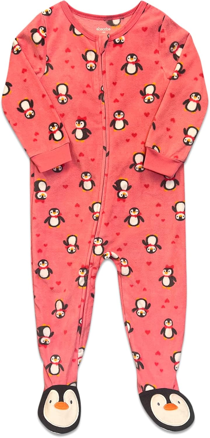 Royal Boys Cozy Fleece Non-Slip Sleepers for Babies and Toddlers