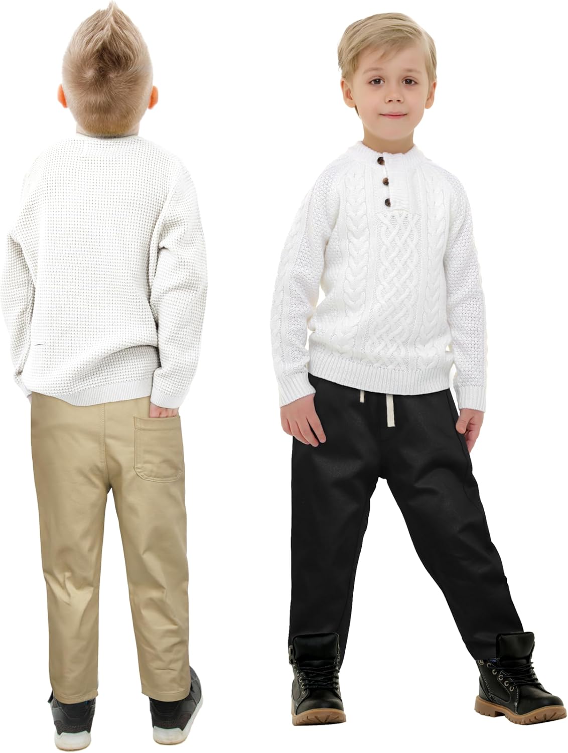 Resinta 3-Piece Toddler Boy Uniform Pants