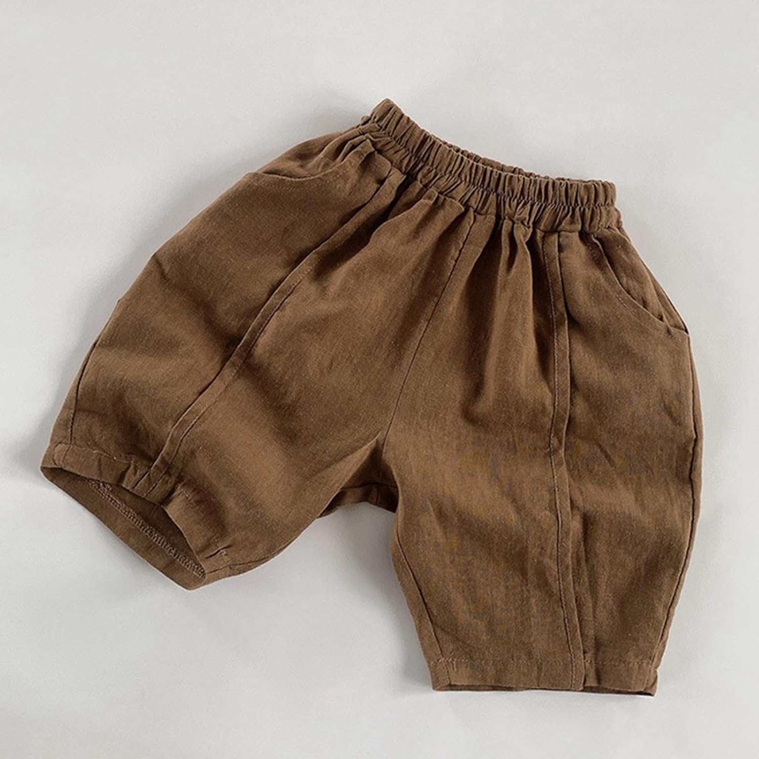 Adorable Bamboo Linen Pants for Babies