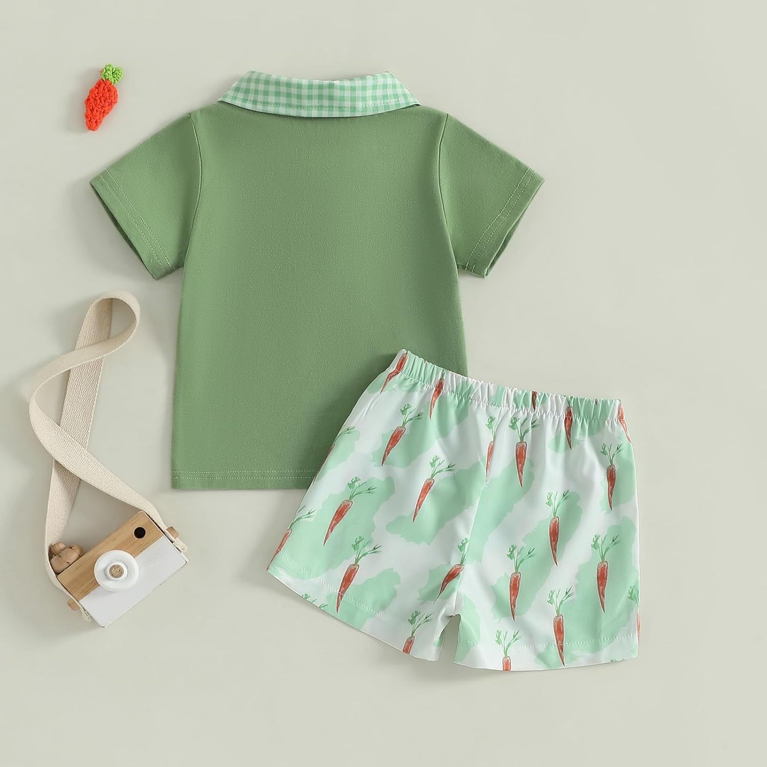Big Brother Little Sister Easter Outfits Toddler Romper Set
