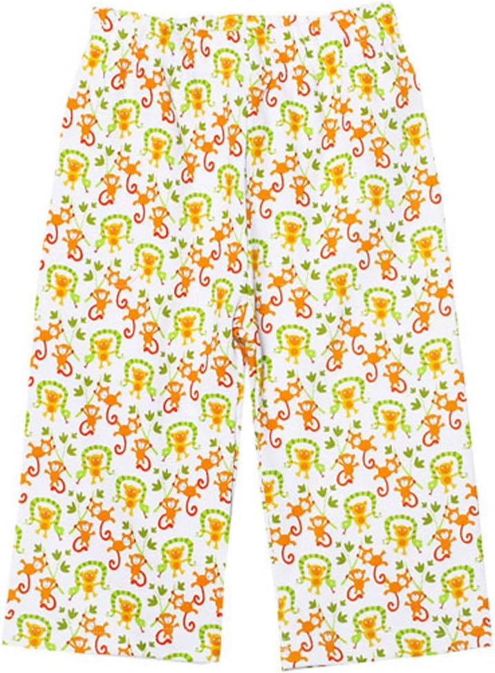 Zutano Monkey Swing Pants Machine Washable Soft