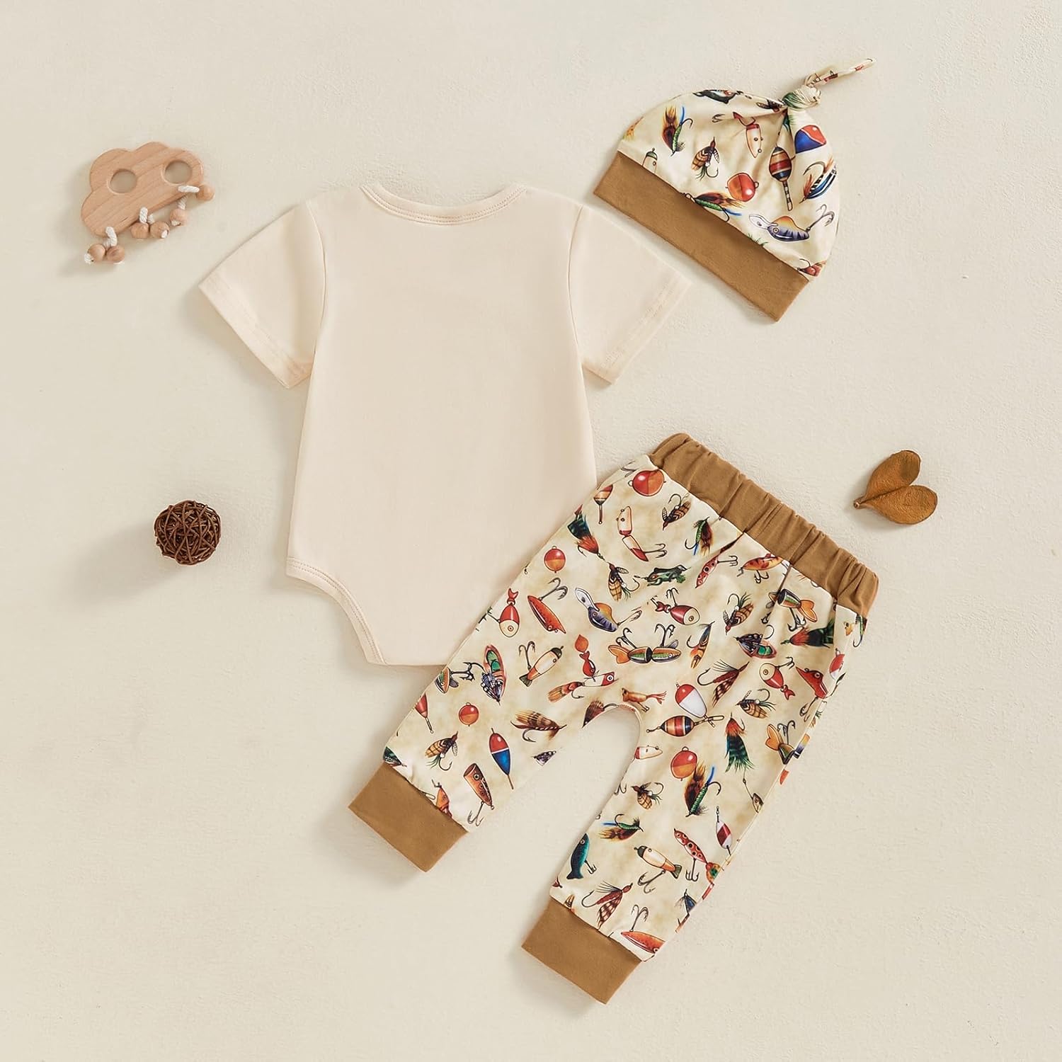 Fishing Fun Newborn Romper Set
