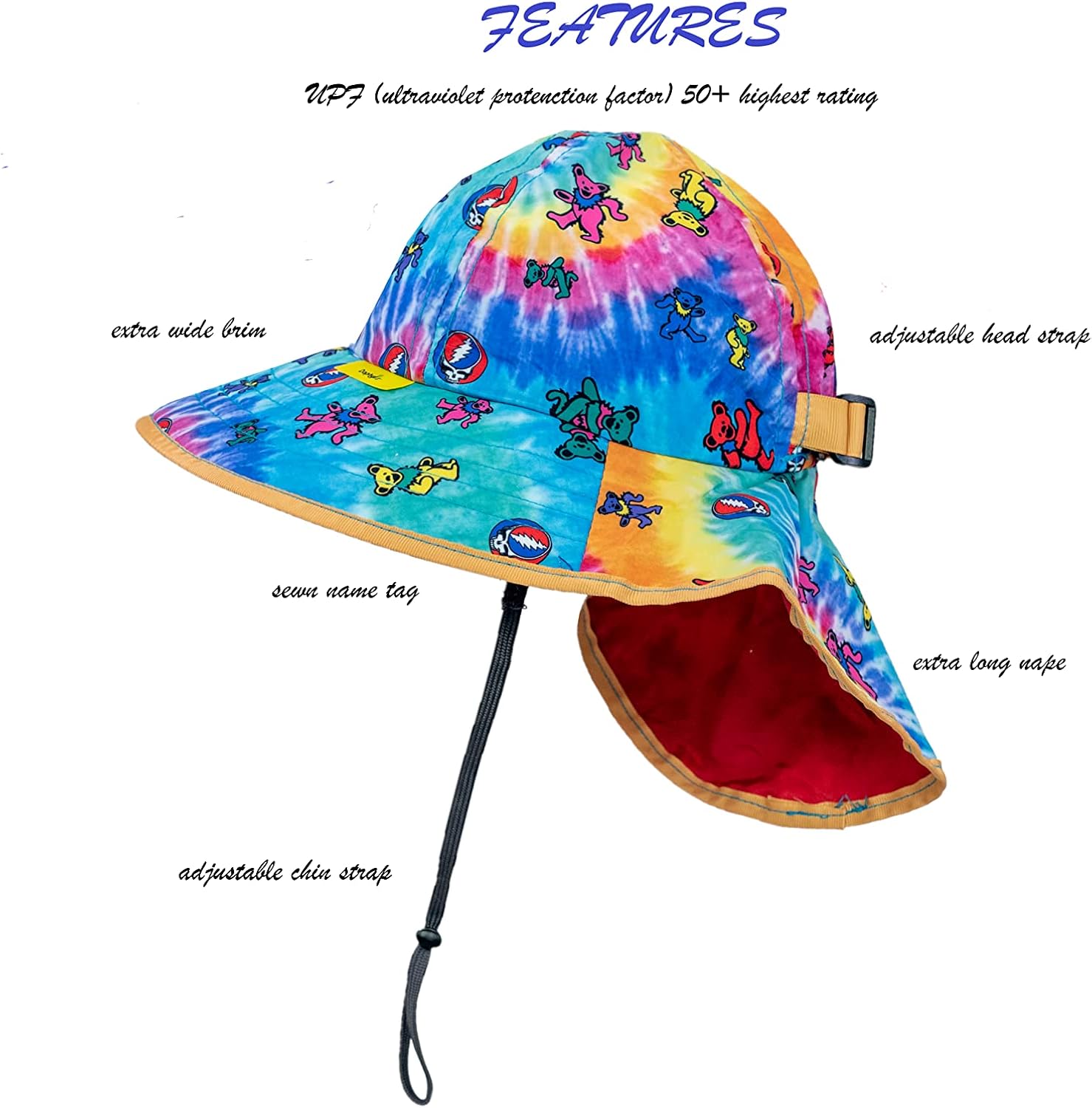 Baby Toddler UPF 50 Sunhat