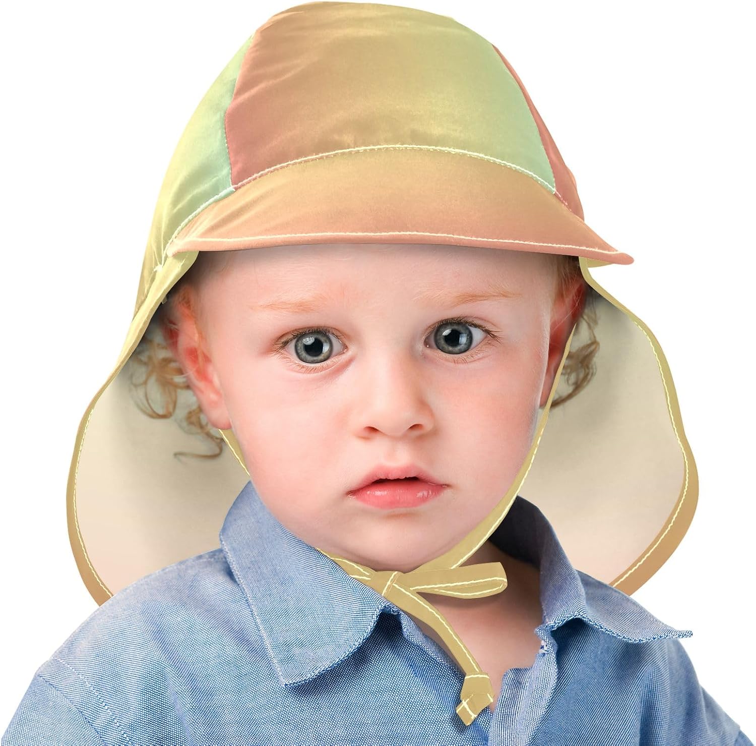 Rainbow Glitter Sun Hat for Babies 2t-4t