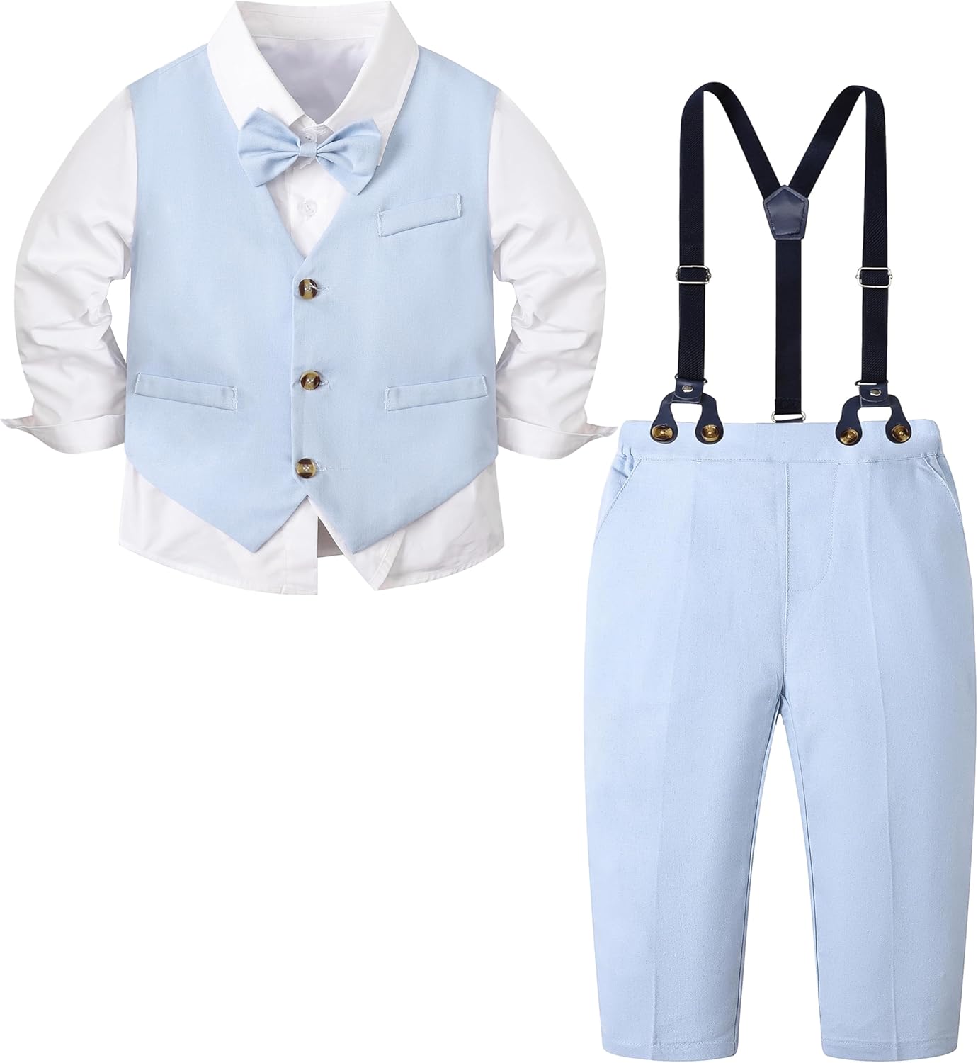 SANGTREE Baby Boys Gentleman Outfits Set 3 Mo - 9 Yrs