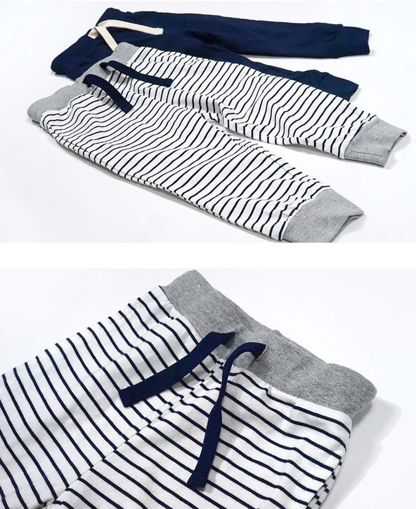 Perfect Fit Organic Cotton Joggers for Baby Boys 1-6T