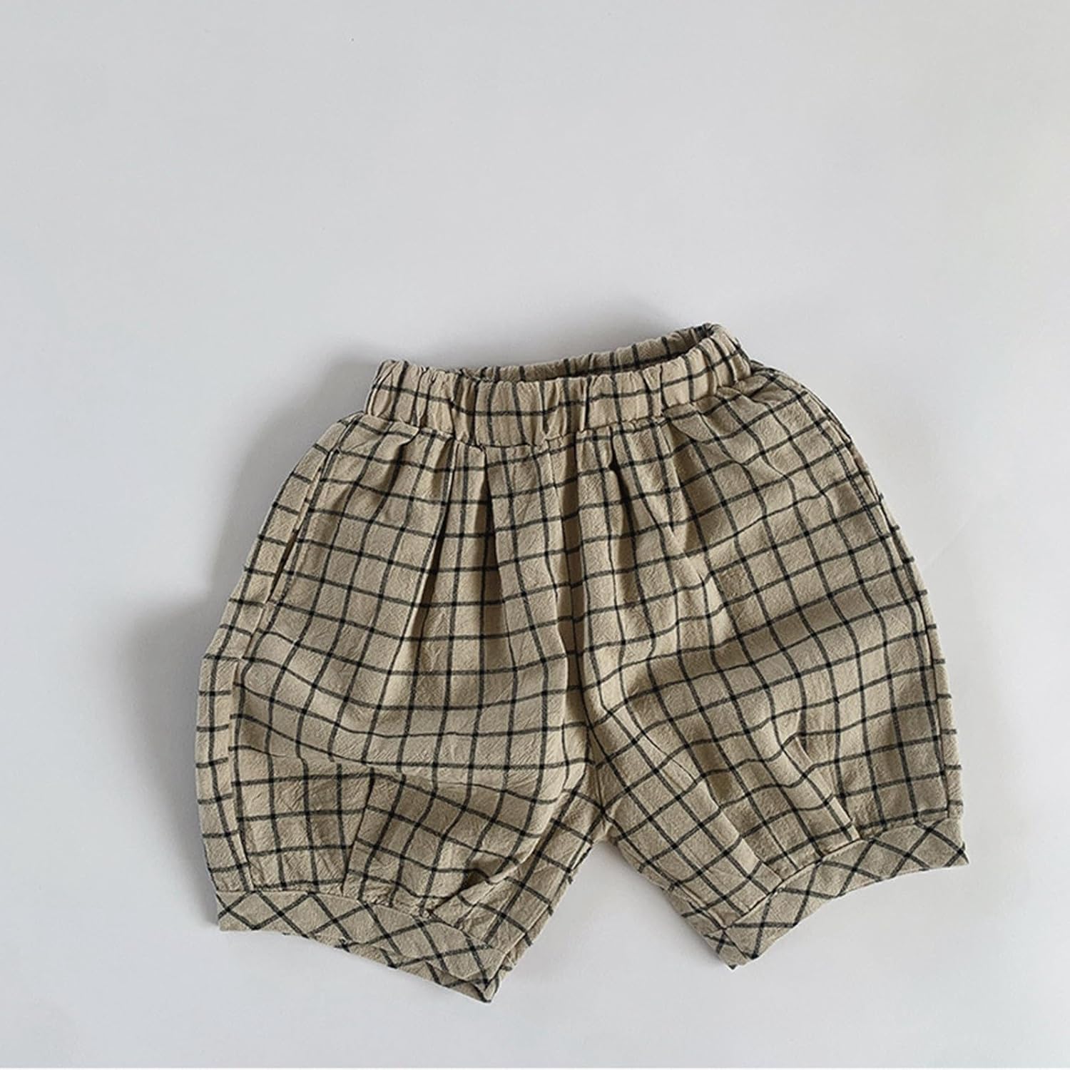 Splash of Stripe Boys Checked Cotton Pants