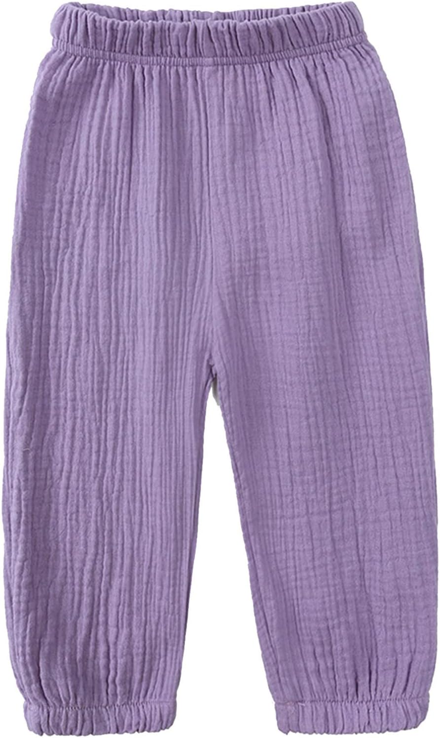 Perfect Fit Cotton Pants for Kids Elastic Waist for Daily Wear