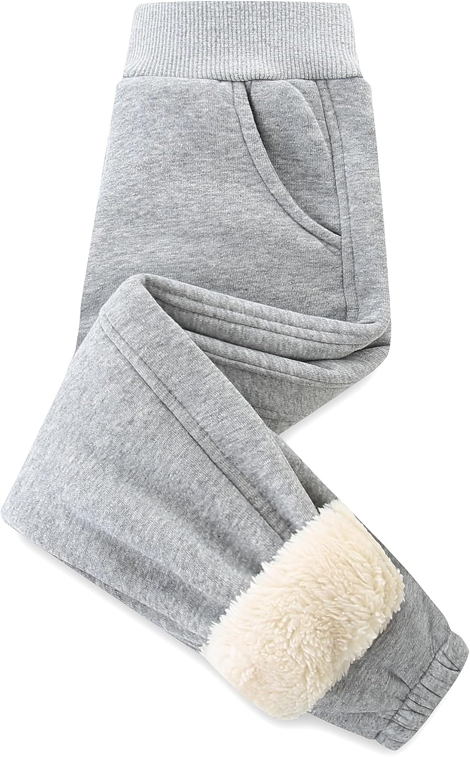 Bumeex Sherpa Fleece Pullover Joggers