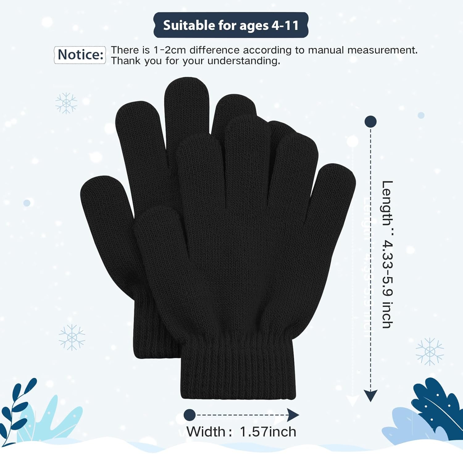 American Trends Kids Winter Magic Gloves