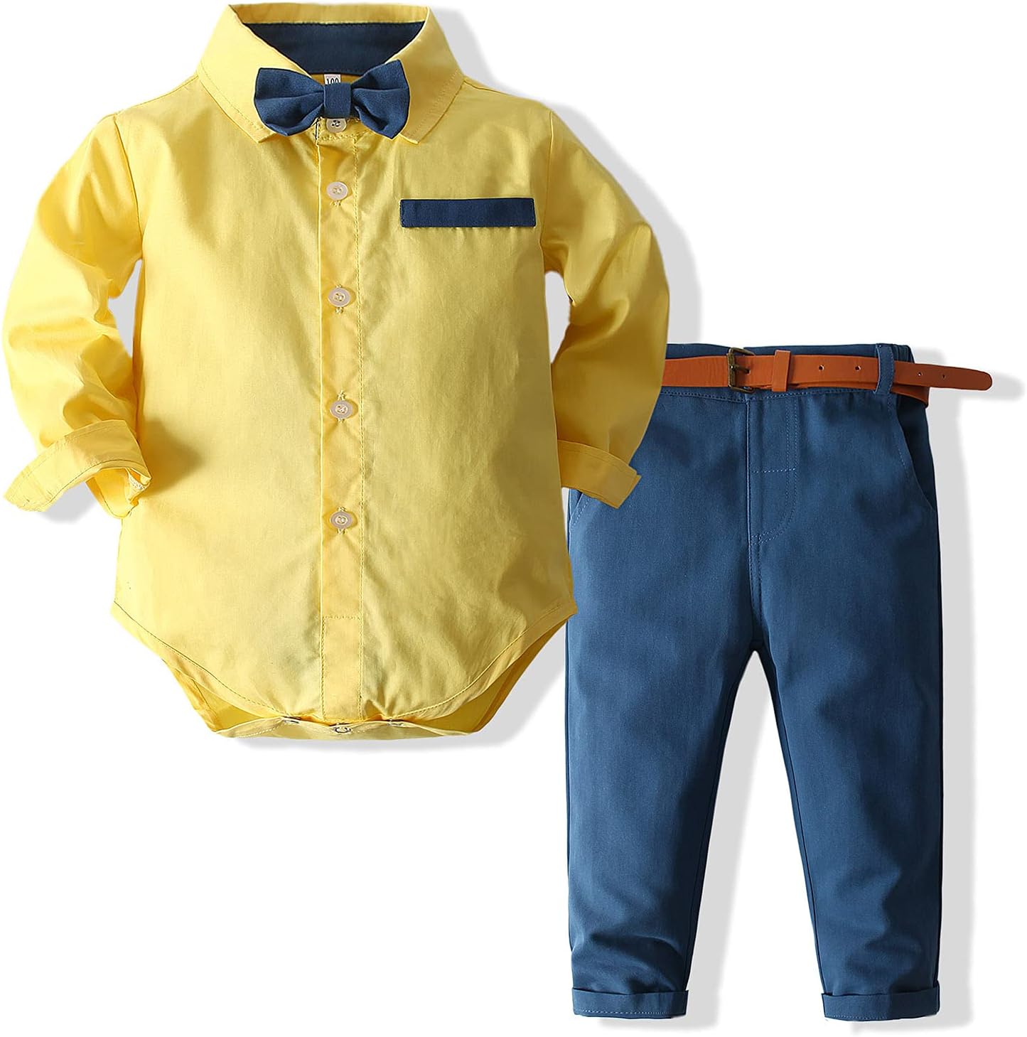 Kimocat Baby Boys Clothes Sets for 0-3 Years