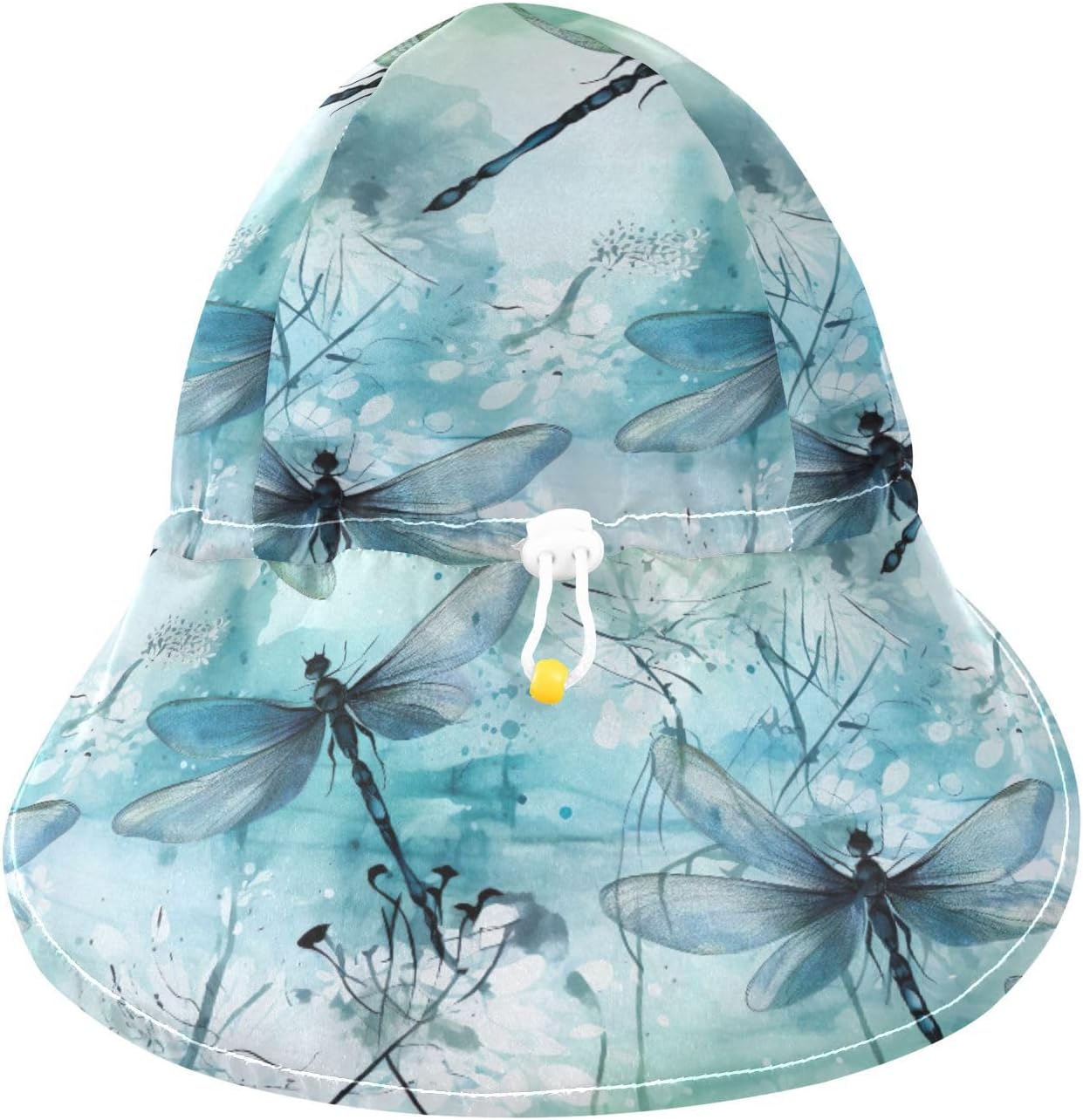 J JOYSAY Custom Cute Pink Pigs Blue Baby Sun Hat UPF 50