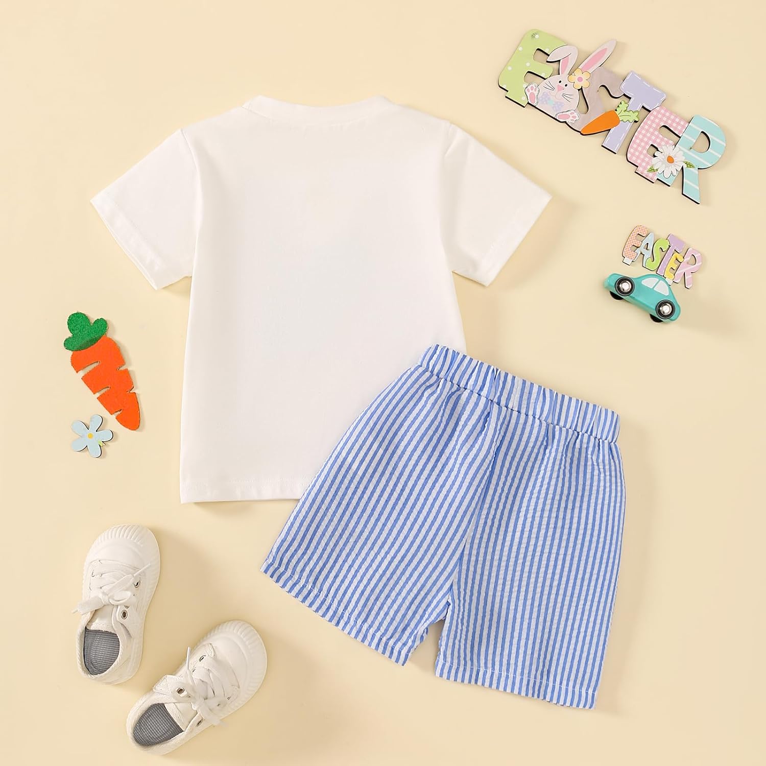 Bunny Carrot Easter Outfit for Kids