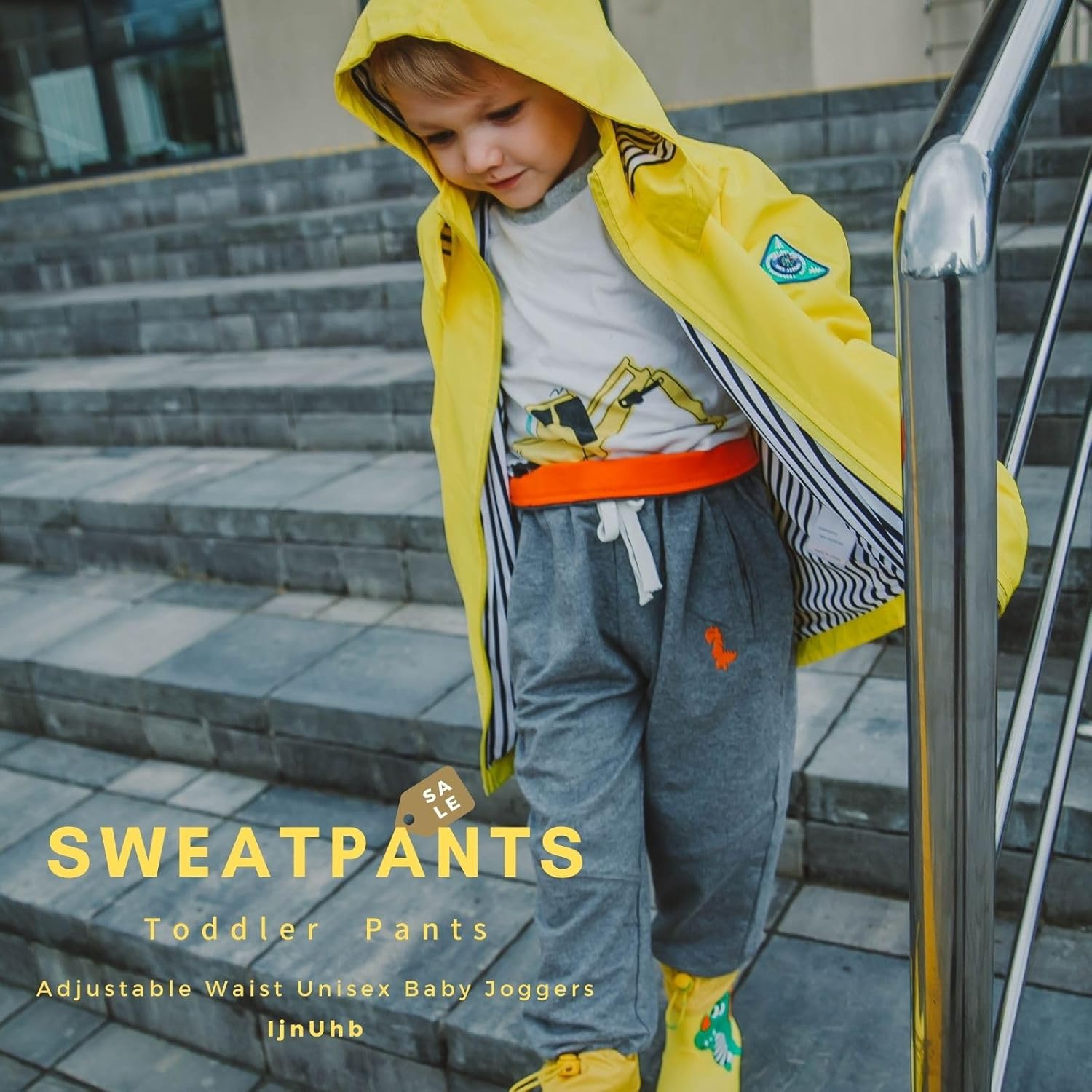 Dinosaur Fun 2-Pack Cotton Joggers for Toddler Boys