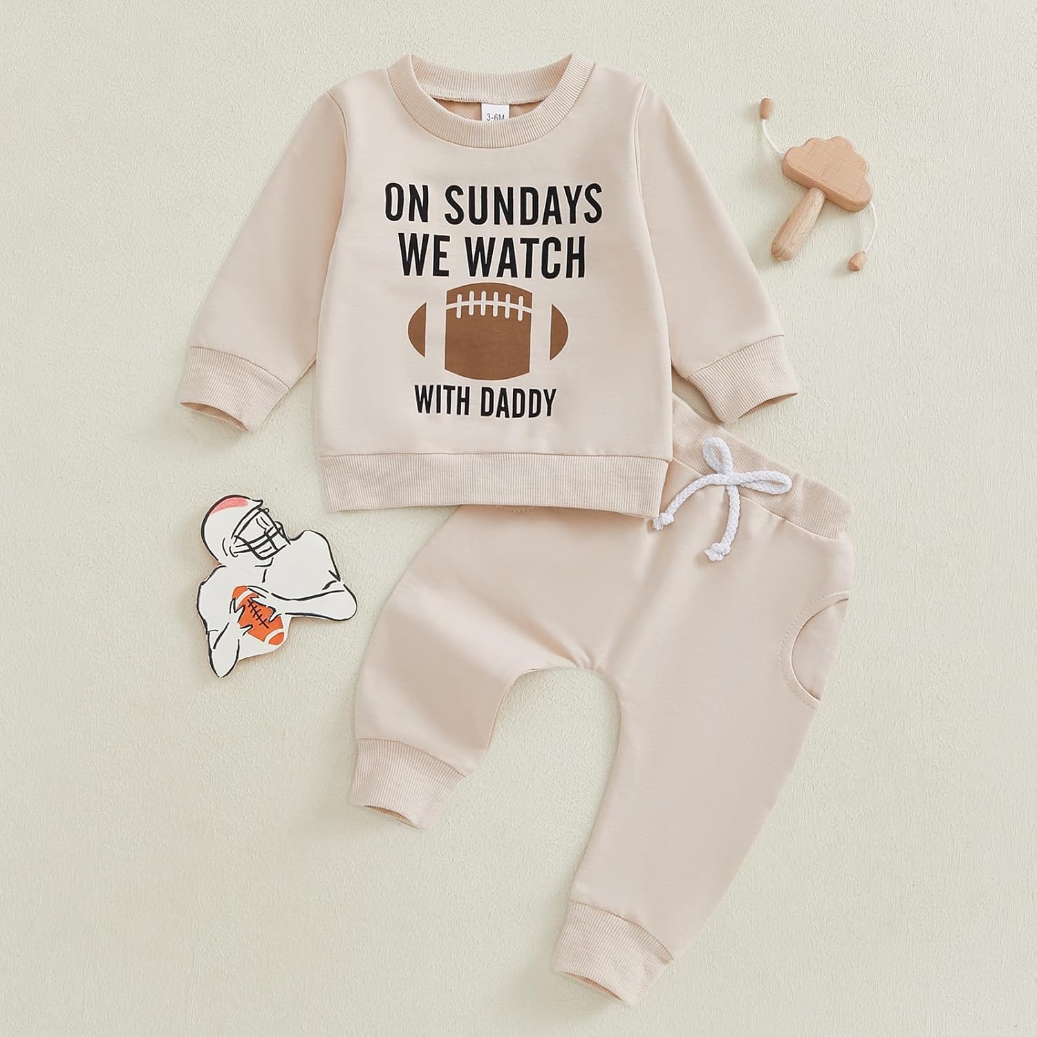 Fun Two-Piece Set for Football
