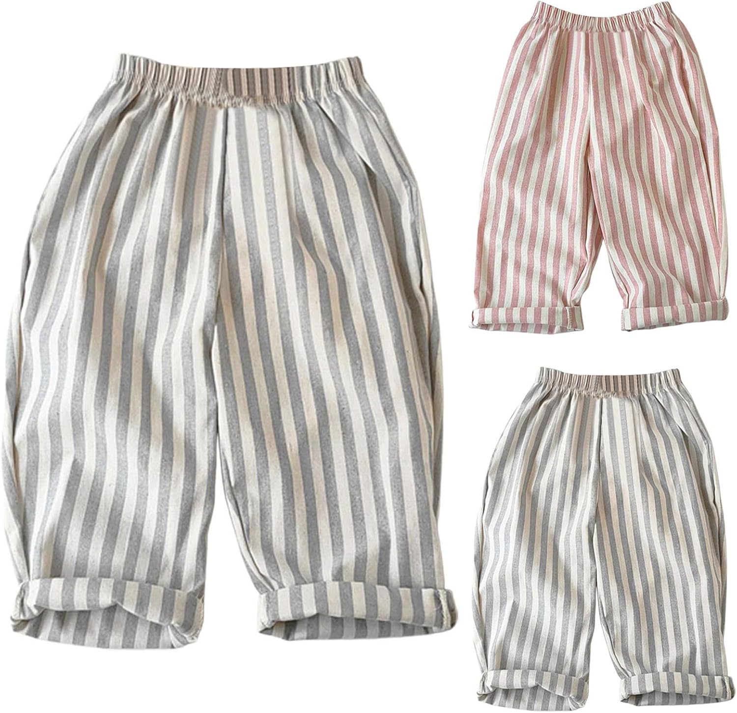 boys striped casual harem pants