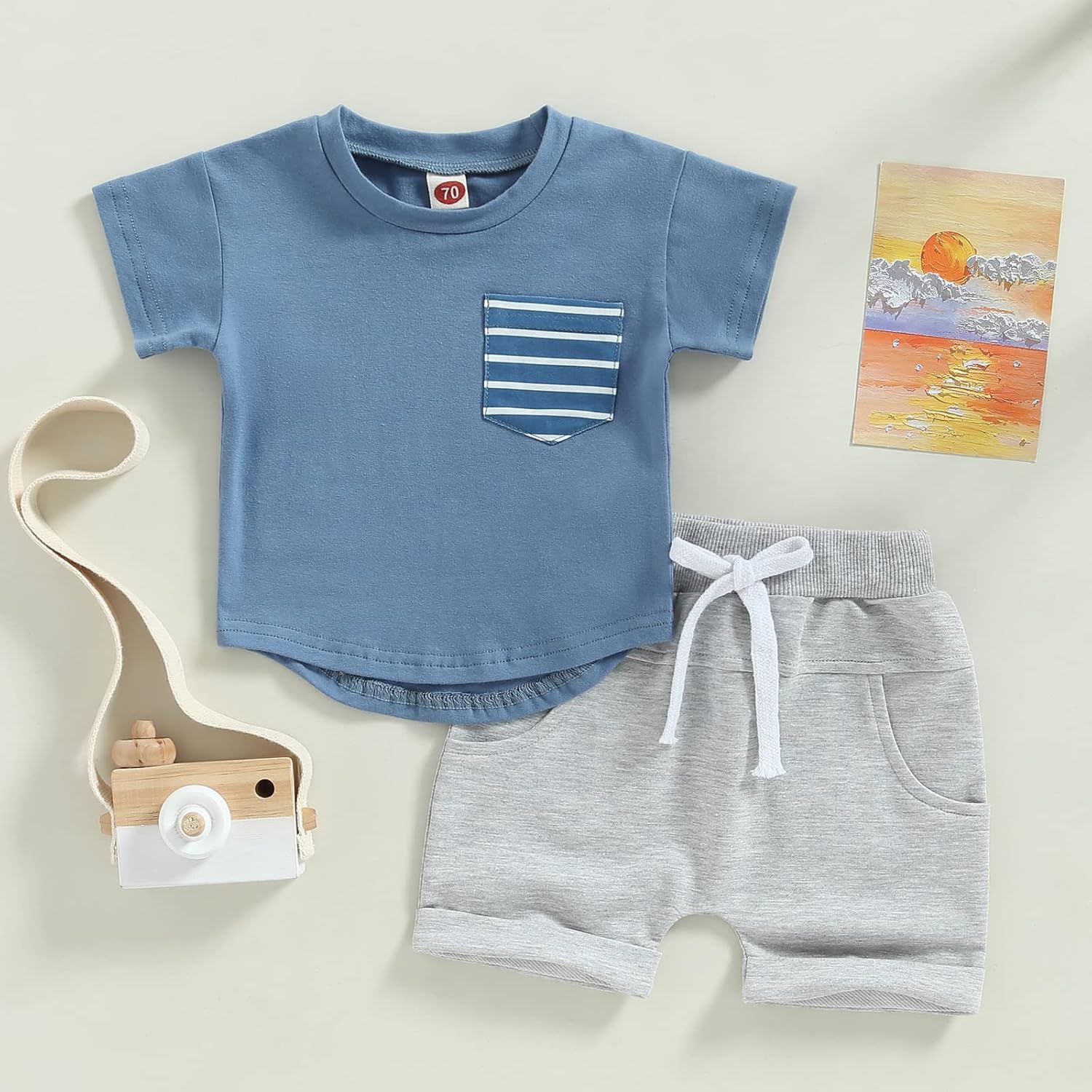 Stylish Toddler Boy Set for Play Daily Use