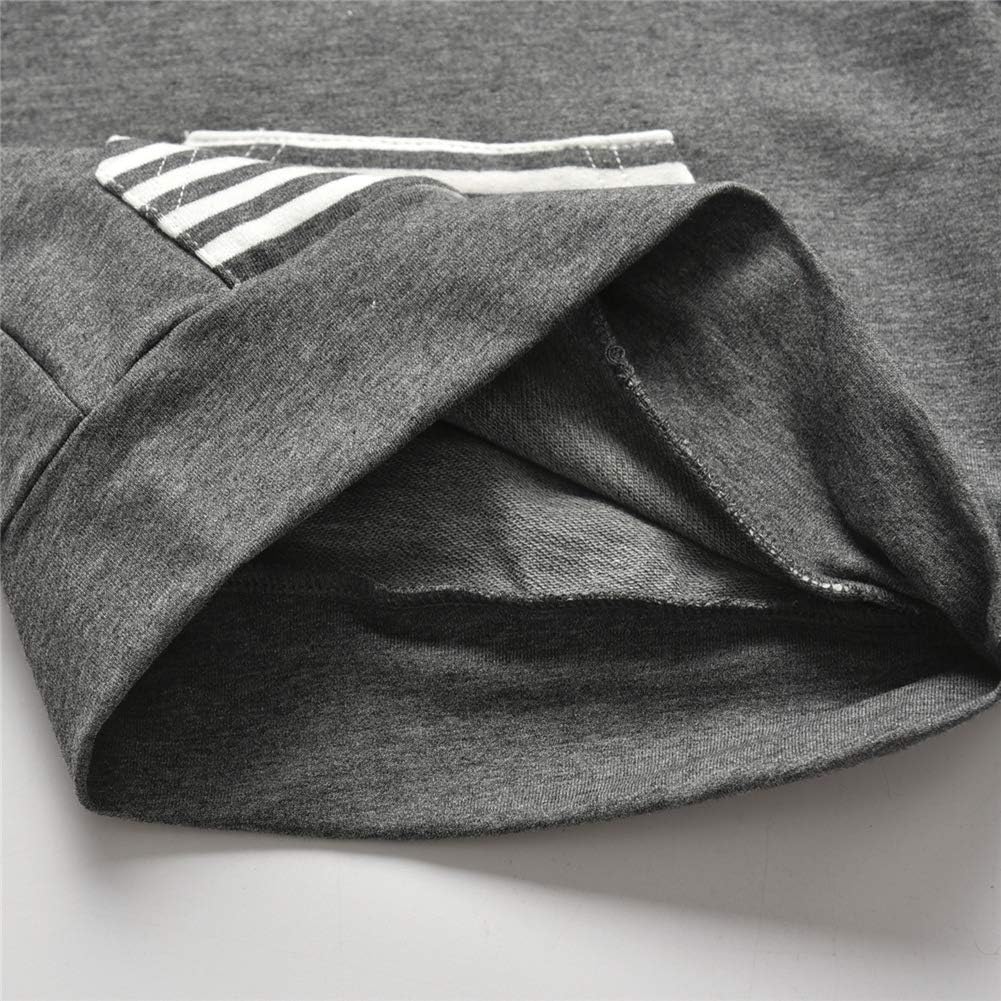Rebey Toddler Boy Striped Long Sleeve Set