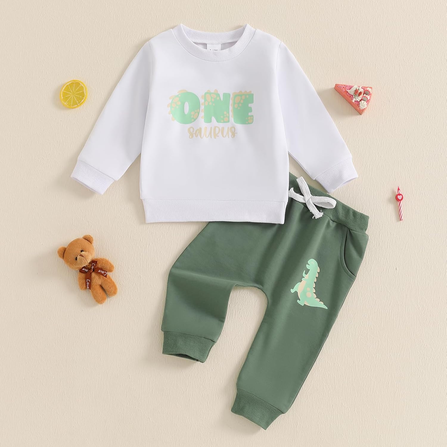 Dinosaur Themed 1st Birthday Set
