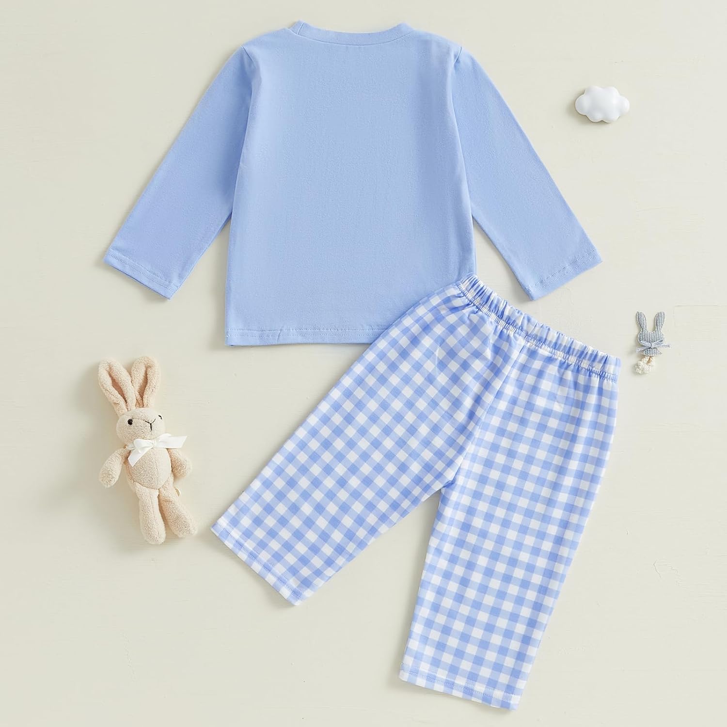 Bunny Carrot Toddler Boy Easter Outfit
