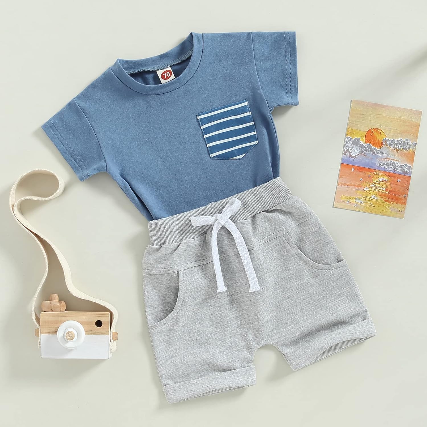 Stylish Toddler Boy Set for Play Daily Use