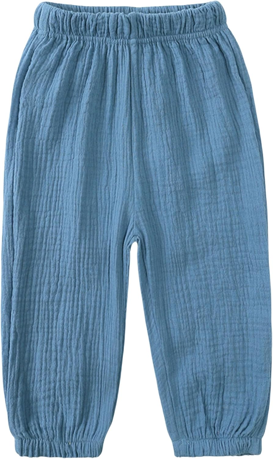 Heamoe Baby Soft Cotton Linen Pants Choice Comfort Style