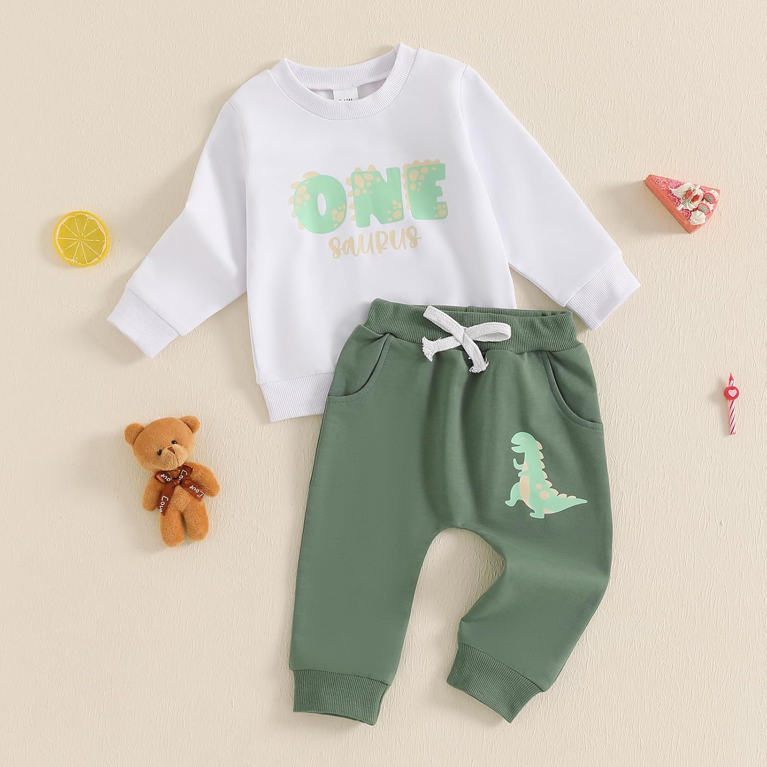 Dinosaur Themed 1st Birthday Set