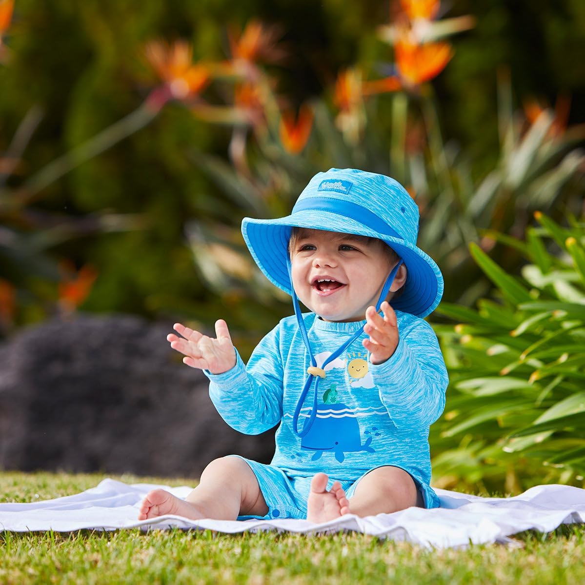 UV SKINZ UPF 50 Baby Boys Swim Hat Protection You Can Trust