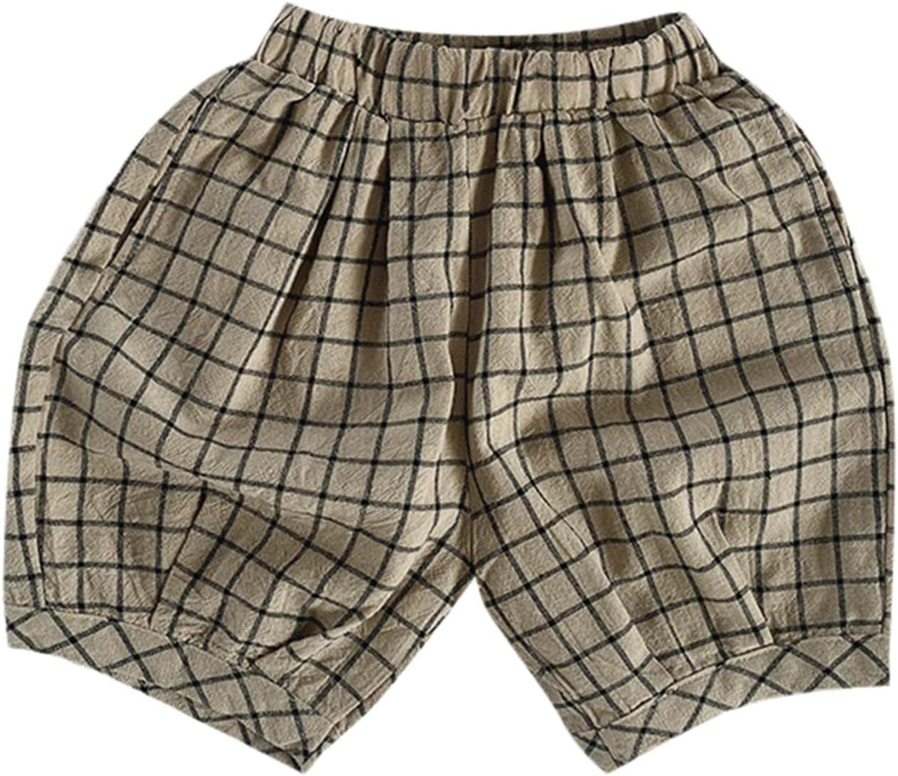 Splash of Stripe Boys Checked Cotton Pants