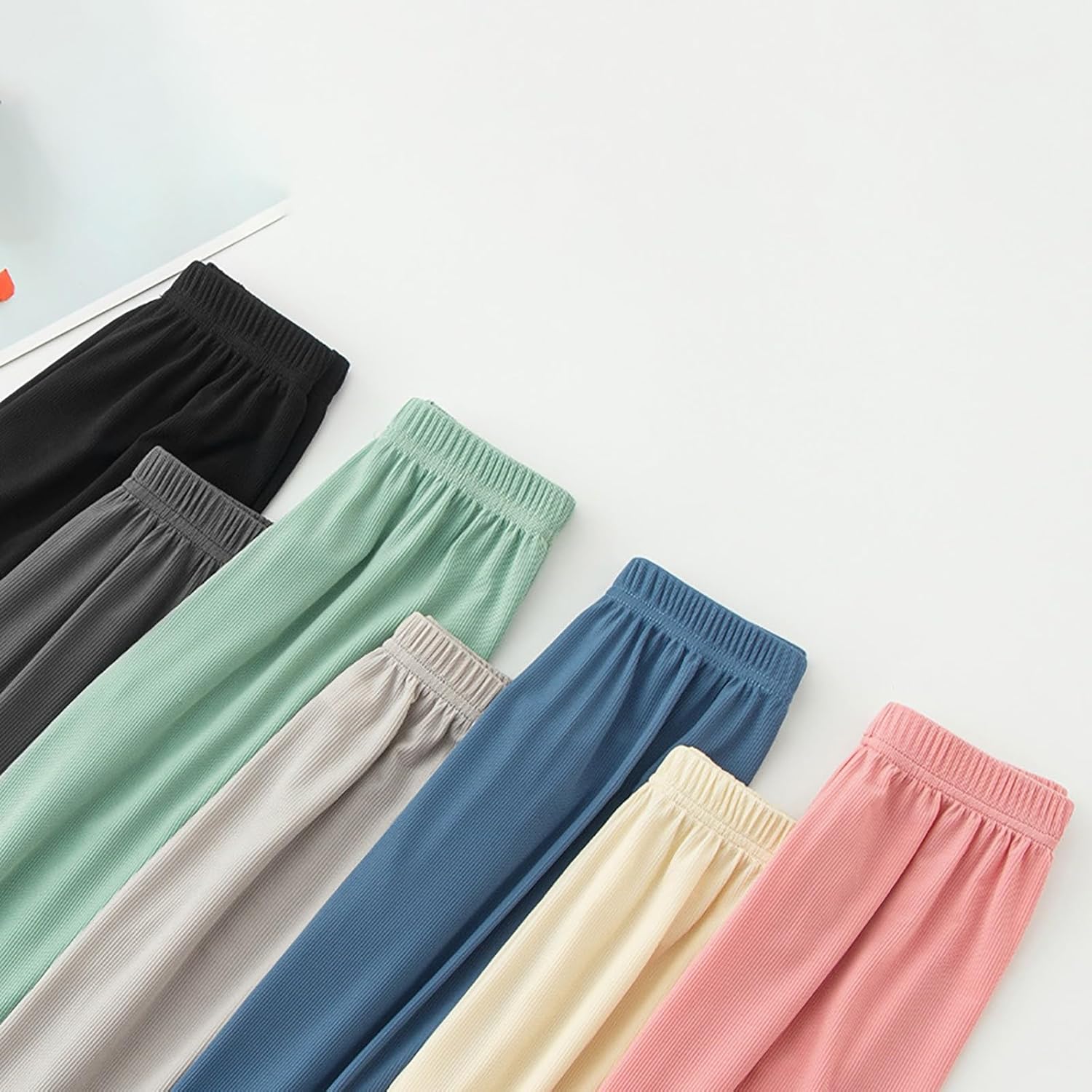 Lightweight Soft Cotton Toddler Harem Pants for Boys Girls