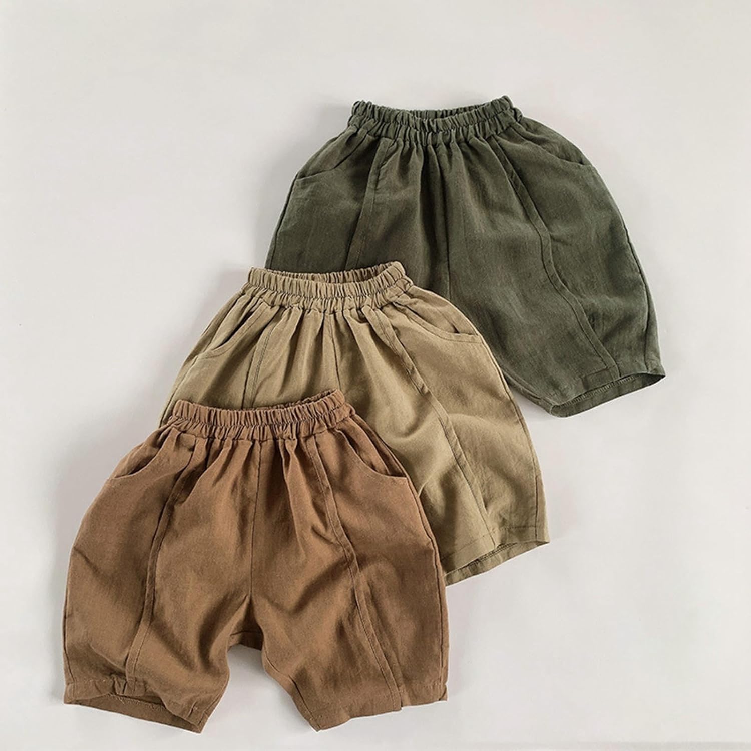Adorable Bamboo Linen Pants for Babies