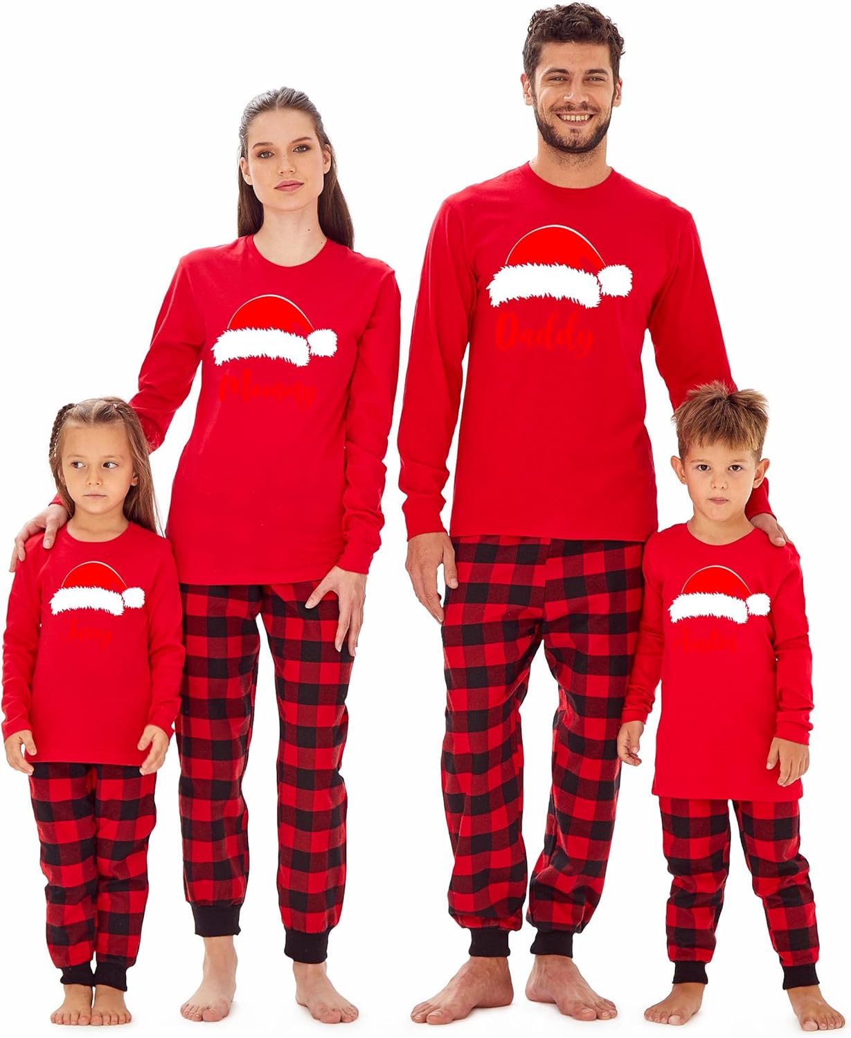 TeeAmores Cozy Christmas Red Hat