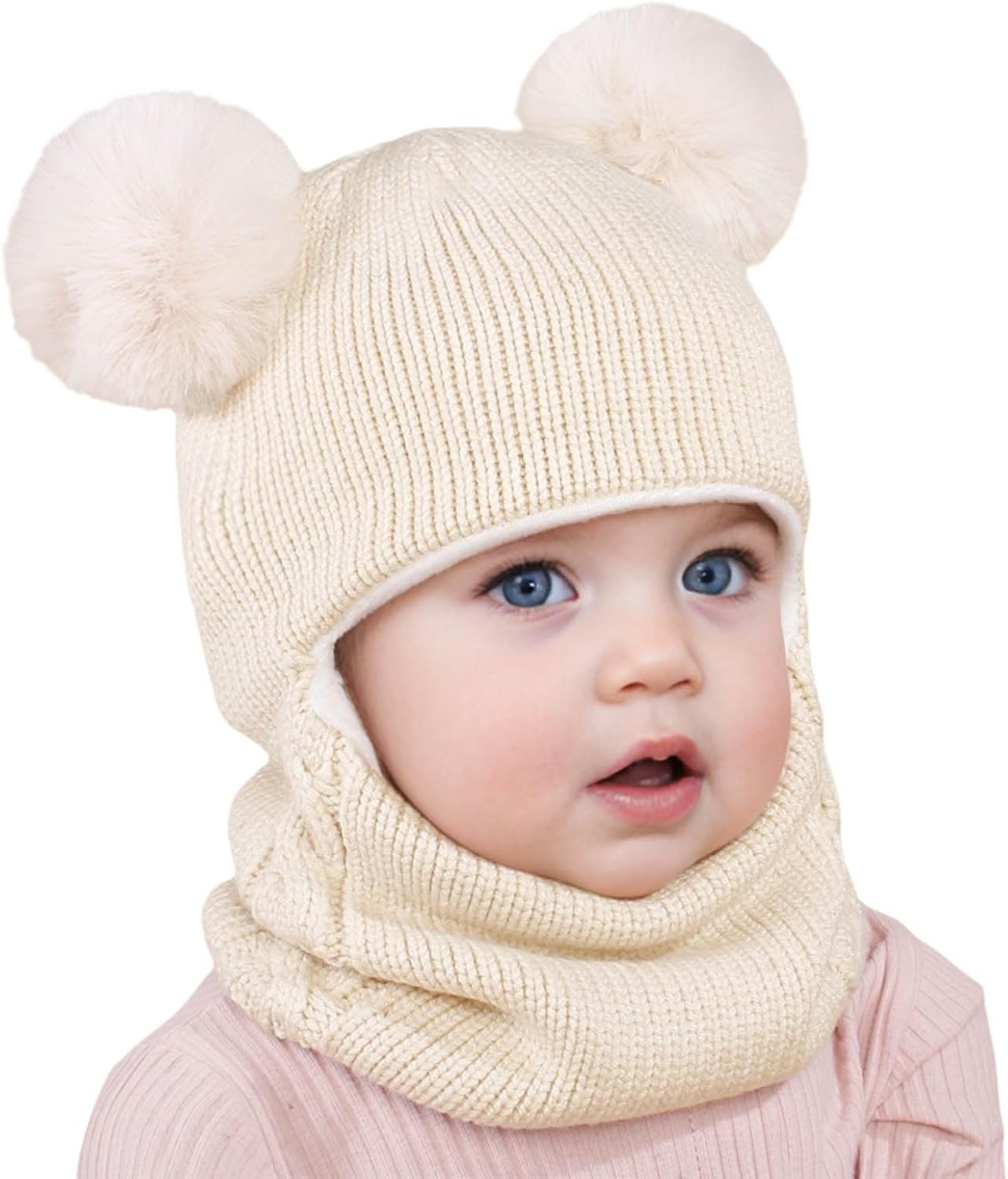 Perfect Winter Earloop Knit Hat for Boys Girls