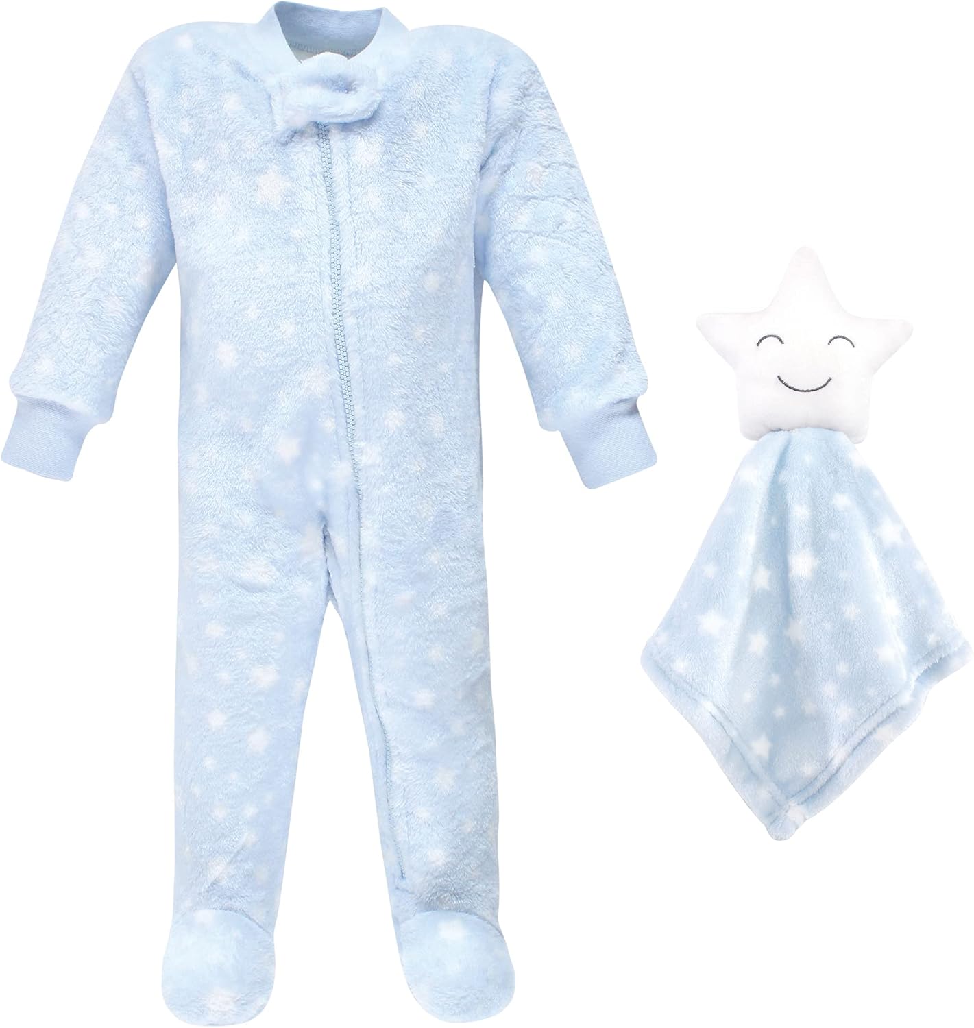 Hudson Baby Secure Sleep Blanket for Baby Girls