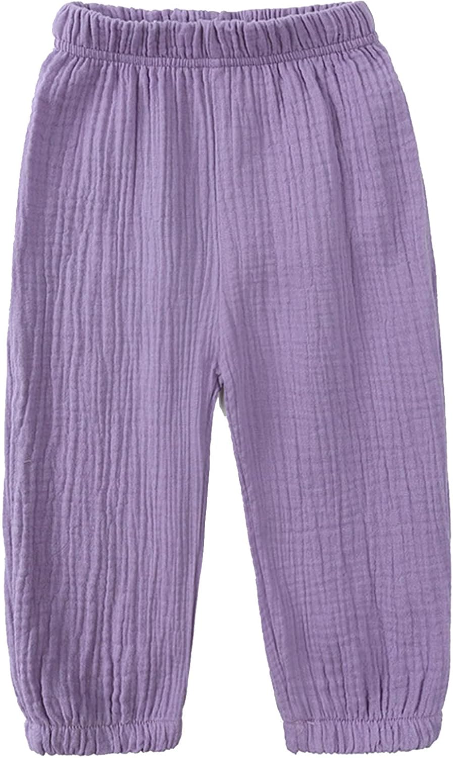 Kids Baby Elastic Waist Cotton Bloomers Harem Pants