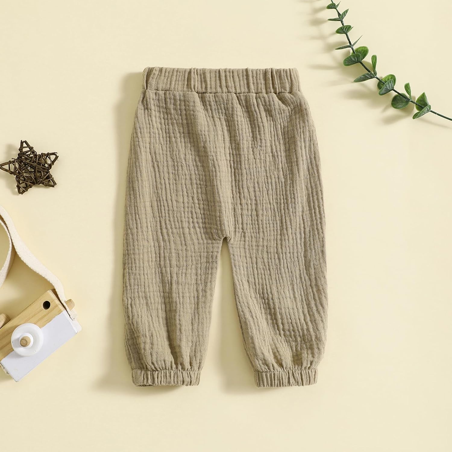 Toddlers Casual Harem Pants with Draws-String