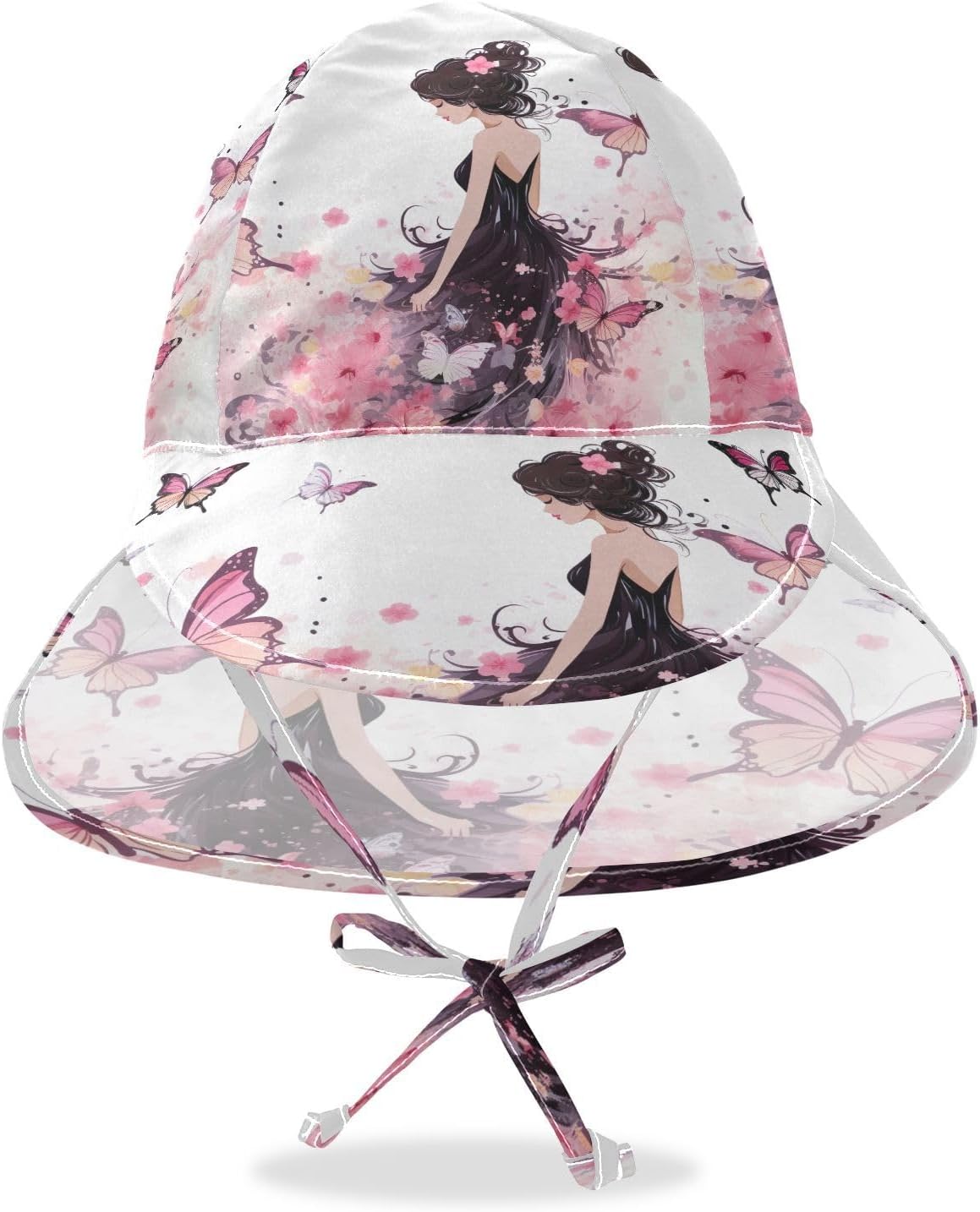 J JOYSAY Pink Butterfly Toddler Hat