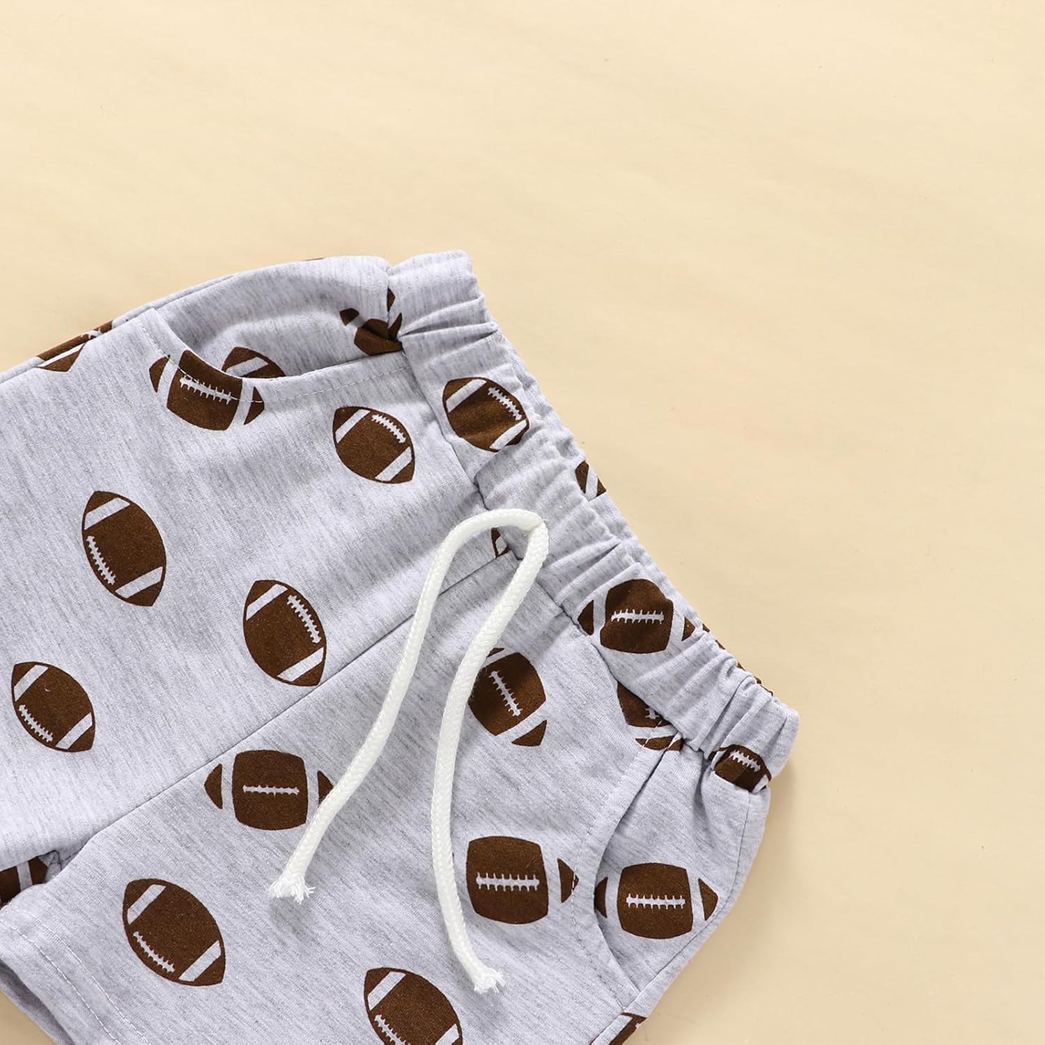Cute Toddler Boys Football Outfit Set