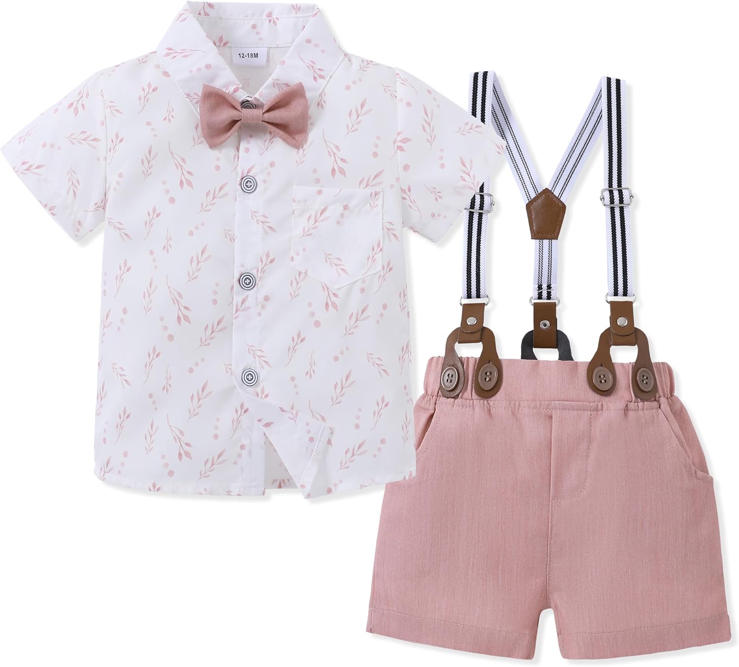 Toddler Baby Boy Outfits 1-6T Boys Dress Clothes Set
