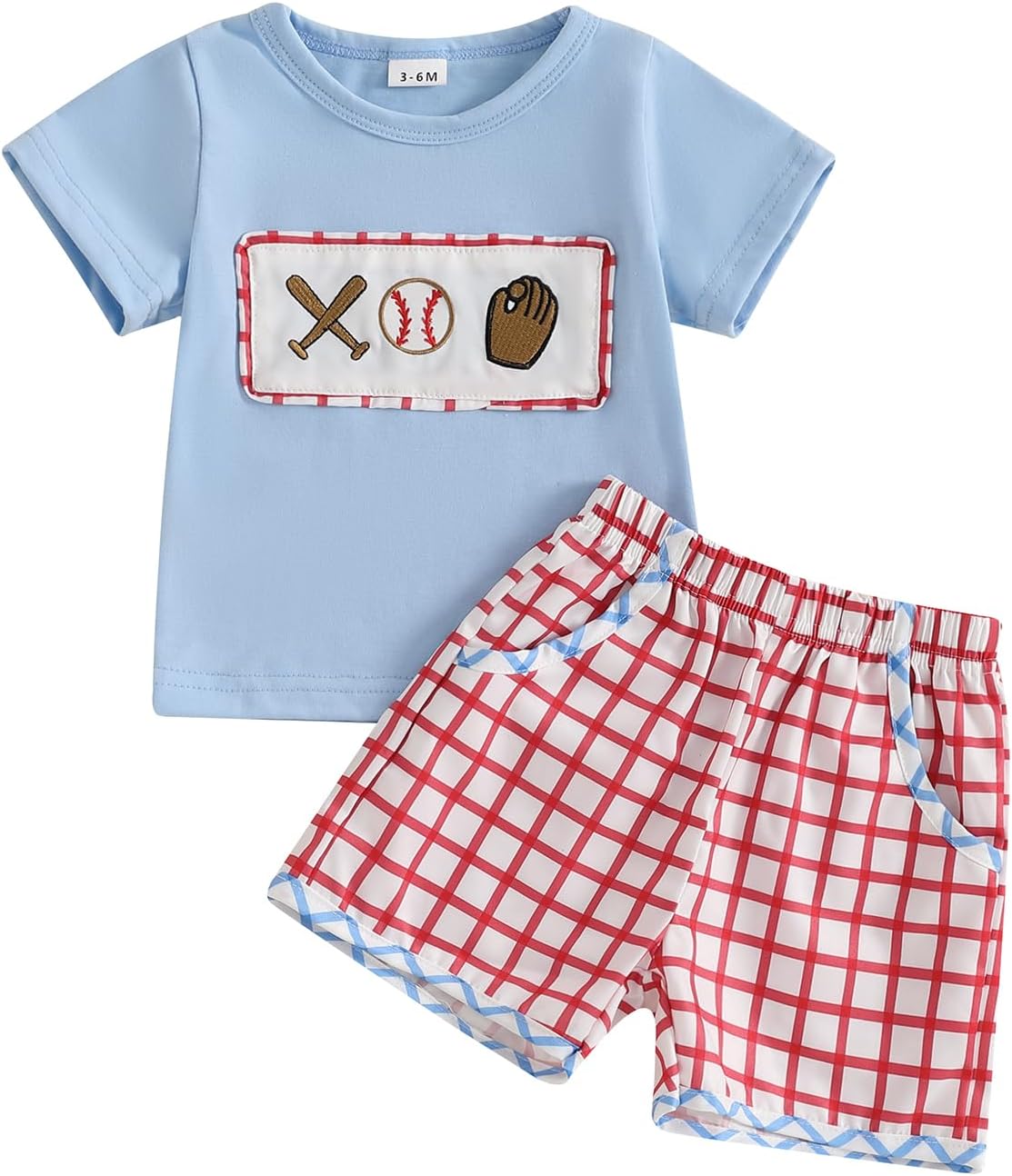 Bagilaanoe 2PCS Summer Outfit for Toddler Boy
